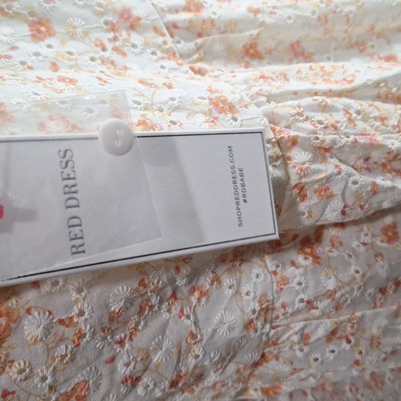 Aura Red Dress NWT Women's Sz M - Picture 6 of 11